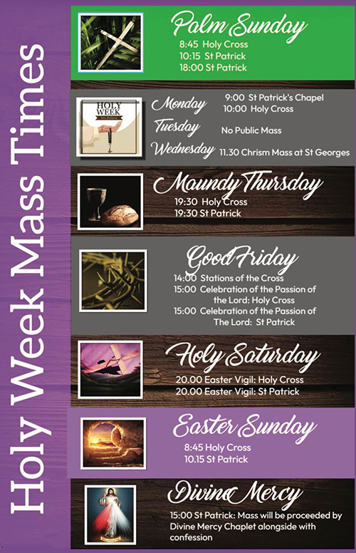 Holy Week 2026 Mass times Holy Week 2026 Mass times